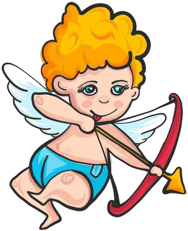 Cupid Shooting Arrow Cartoon Transparent Png U0026 Svg Vector File Cupido Animado Png Cupid Png