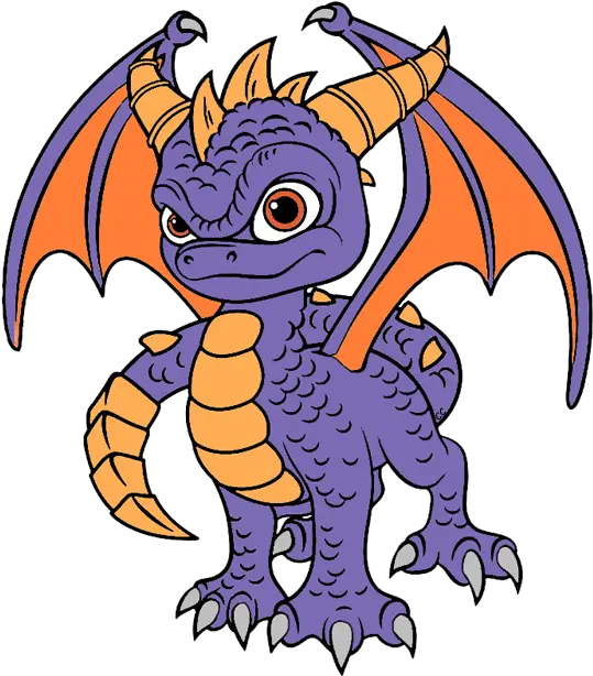 Download Eruptor Spyro Carlo Magno Para Dibujar Full Easy Skylanders Spyro Drawing Png Spyro Png