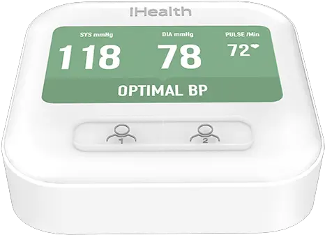 Smart Blood Pressure Monitor Ihealth Clear Digital Clock Png Arm Transparent