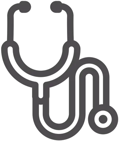 Stethoscope Stroke Icon Transparent Design Hospital Logo Png Stethoscope Logo