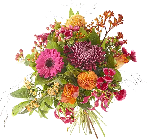 Fall Glow Bouquet Png Fall Flowers Png