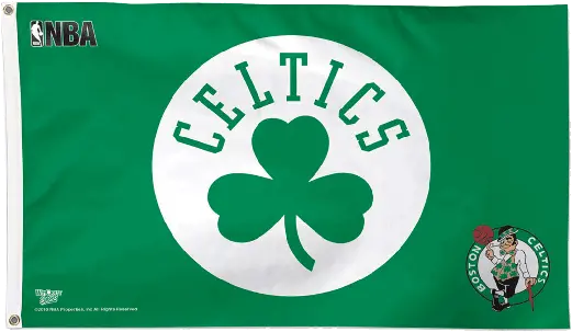 Boston Celtics Flag North Station Png Celtics Png