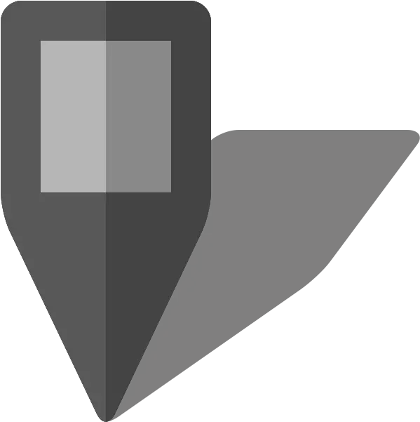 Simple Location Map Pin Icon Gray Free Horizontal Png Location Icon Grey