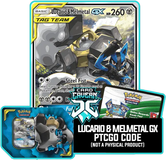 Melmetal Gx Lucario Melmetal Gx Png Lucario Png