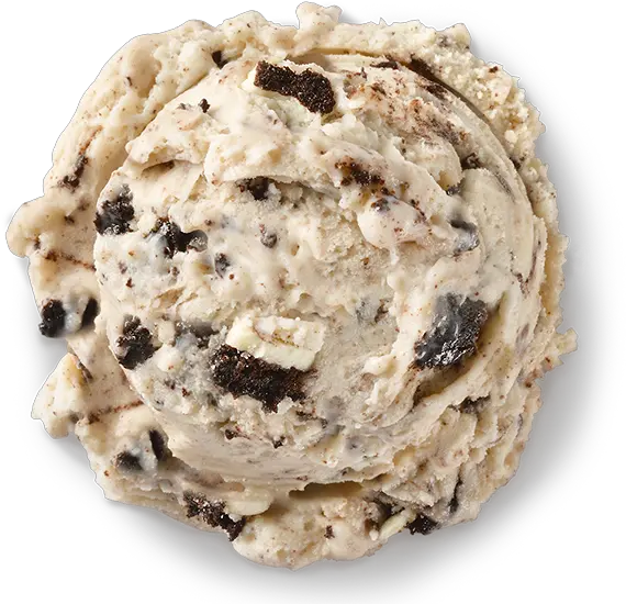 Download Homemade Brand Cookies N Cream Frozen Yogurt Scoop Cookie Dough Ice Cream Scoop Png Cookies And Cream Png