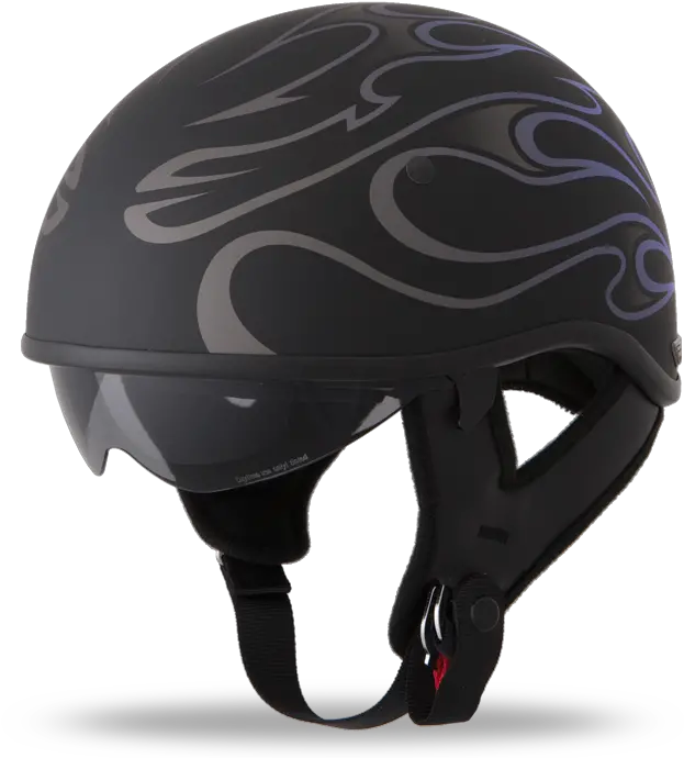 Download Hd Purple Flame 79 Harley Davidson Helmets Camo Bicycle Helmet Png Purple Flame Png