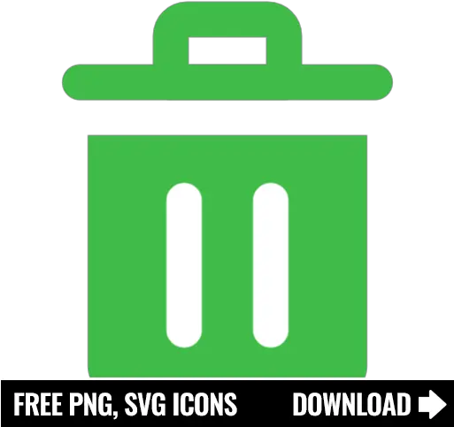 Free Green Delete Icon Symbol Png Svg Download