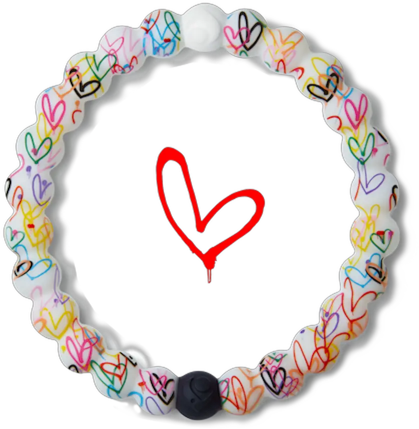Lokai Heart Bracelet Transparent Cartoon Jingfm Lokai Bracelet With Hearts Png Silver Heart Png