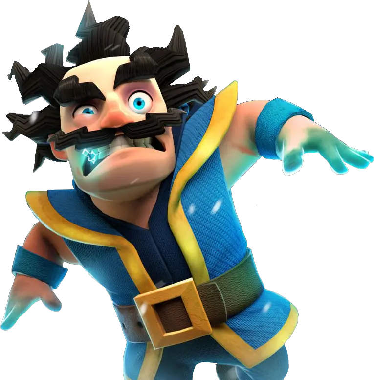 Download Free Toy Clash Of Character Fictional Boom Royale Electro Wizard Png Clash Royale Icon