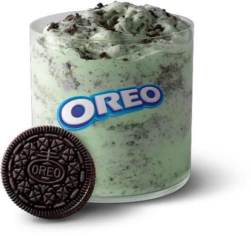 Oreo Shamrock Mcflurry Offer Oreo Shamrock Mcflurry Png Venmo Png
