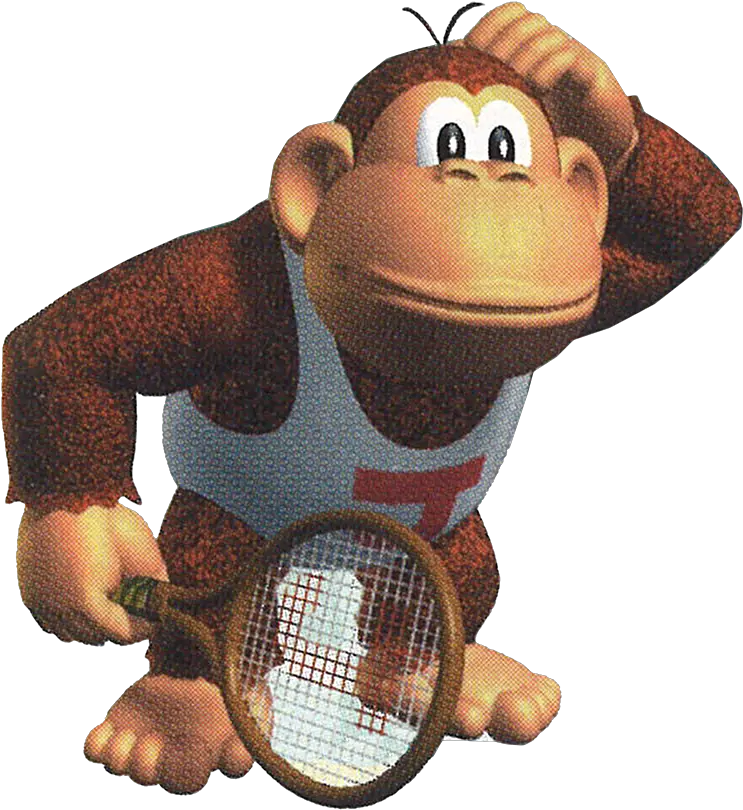 Donkey Kong Jr Super Mario Wiki The Mario Encyclopedia Mario Tennis Donkey Kong Jr Png Donkey Kong Transparent