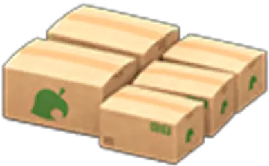 Large Cardboard Boxes Animal Crossing Wiki Fandom Tas De Cartons Animal Crossing Png Cardboard Box Png