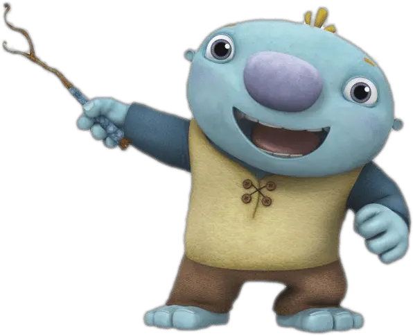 Wally Playing With Stick Transparent Png Stickpng Wallykazam Png Playing Png