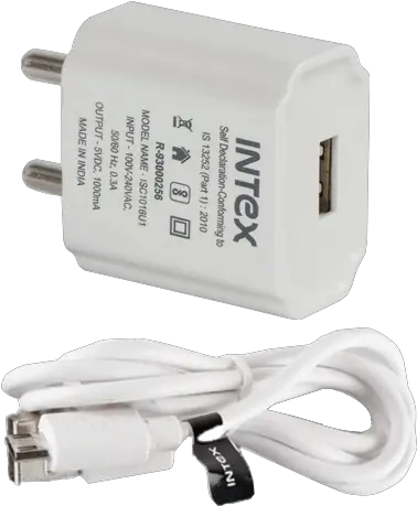 Intex Mobile Charger Png Image Charger Transparent Mobile Accessories Png Charger Png