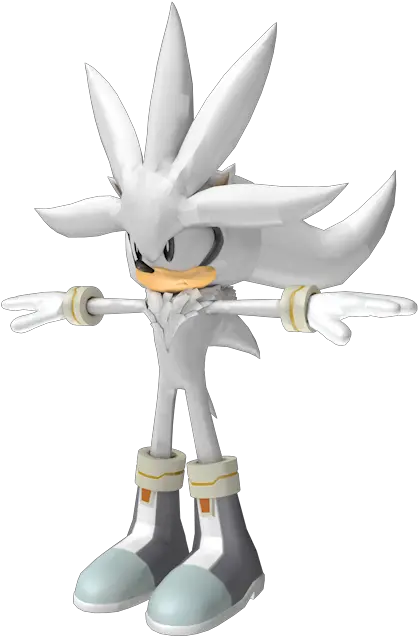 Super Silver Silver Model Sonic 06 Png Silver The Hedgehog Png