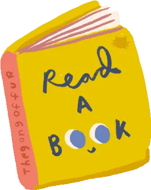 Book Read Sticker By Thegangoffur For Ios U0026 Android Giphy Reading Book Gif Transparent Png Load Icon Gif