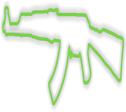 Ak 47 Outline Clipart Best Weapons Png Ak47 Icon