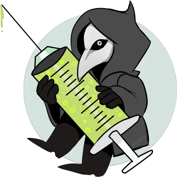 Scp 049 Syringe The Plague Doctor Plague Doctor Drawing Simple Png Scp Containment Breach Logo