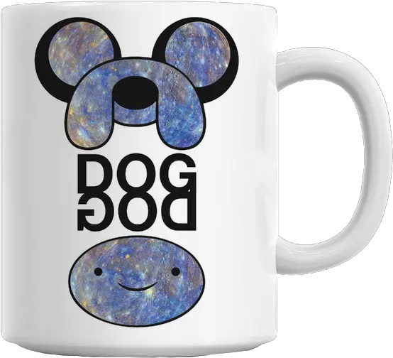Galaxy Adventure Time Dog God Mug Mug Png Adventure Time Logo Png