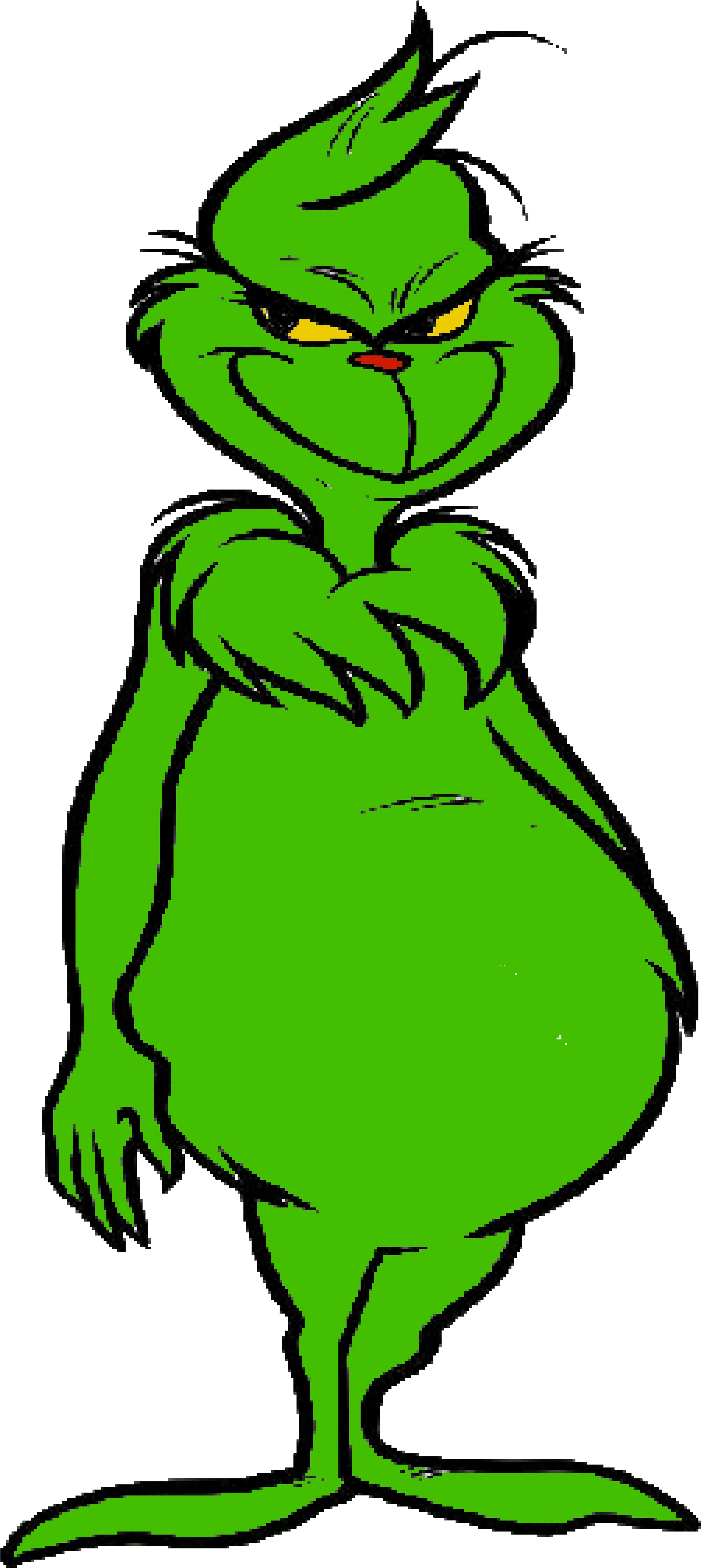 Christmas Grinch Face Png