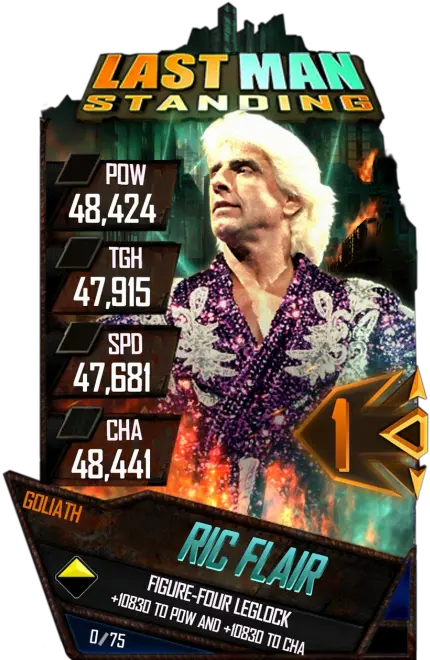 Ric Flair Wwe Supercard Season 1 Debut Wwe Supercard Triple H Wwe Supercard Png Ric Flair Png