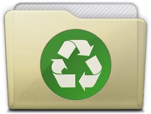 Beige Folder Recycle Icon Leopaqua R3 Icons Softiconscom Recycle Folder Png Recycle Icon Png