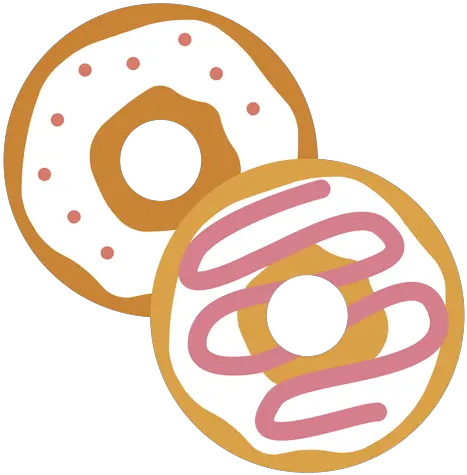 Two Doughnuts Icon Transparent Png U0026 Svg Vector File Two Donuts Cartoon Png Donuts Transparent Background