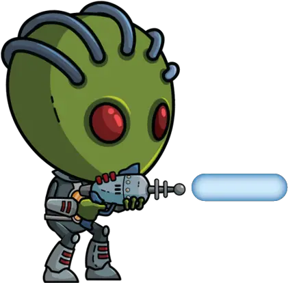 The Green 2d Alien Png Alien Png