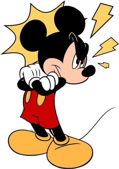 Angry Mickey Mouse Angry Face Full Size Png Download Angry Mickey Mouse Png Angry Face Png