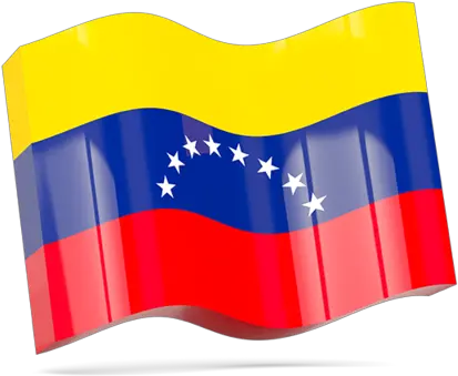 Wave Icon Illustration Of Flag Venezuela Bandera De Venezuela En 3d Png Venezuela Flag Icon