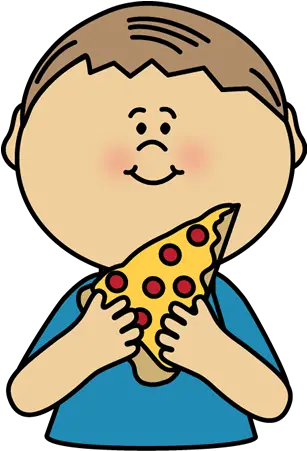 Pizza Clip Art Pizza Images For Teachers Educators Girl Eating Pizza Clipart Png Pizza Slice Transparent Background