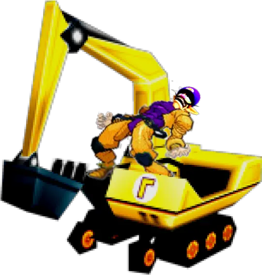 Clipart Construction Equipment Mario Kart Ds Waluigi Png Mario Kart Ds Waluigi Kart Waluigi Hat Png