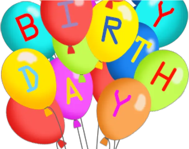 Birthday Present Clipart Ballon Happy Birthday Clip Art Happy Birthday Balloons Png Birthday Present Transparent Background