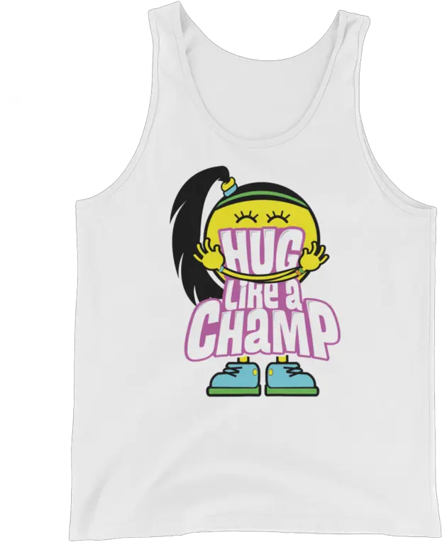 Download Hd Bayley Hug Like A Champ Unisex Shirt Active Tank Png Bayley Png