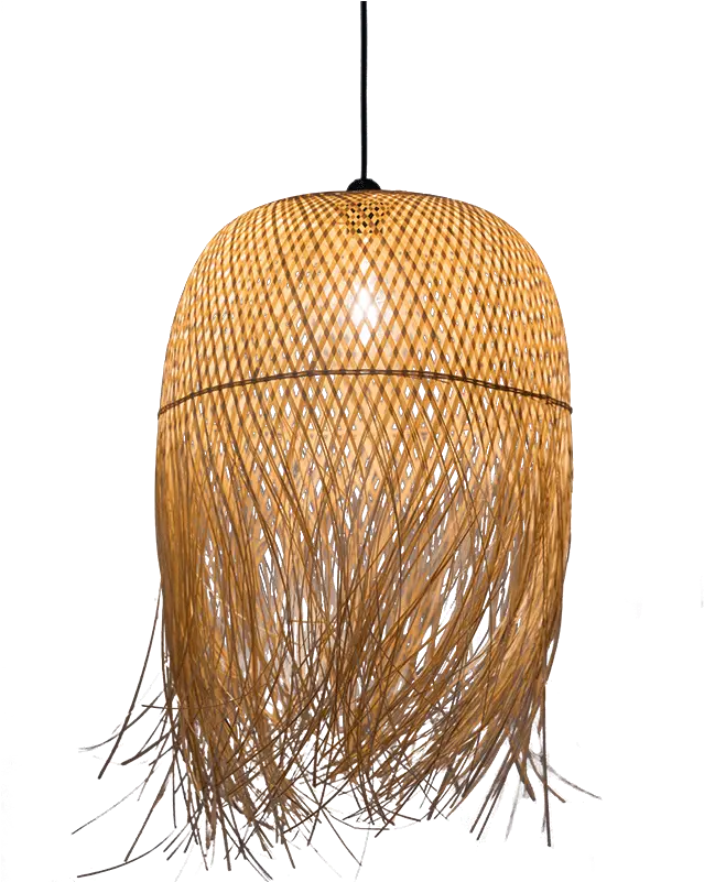 Indonsian Rattan Seagrass Lamp Shade Bamboo Cage Wicker Shade Woven Pendant Light Png Lamp Shade Icon