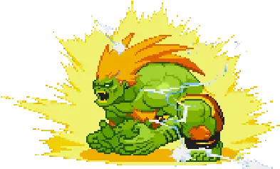 Gif Gaming Snes Pixel Sprite Png Arcade Street Fighter 2 Blanka Street Fighter Gif Street Fighter Png