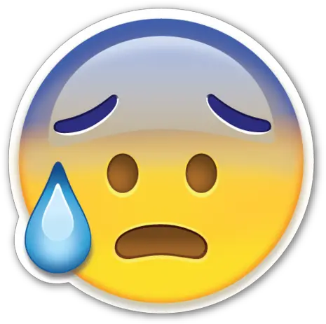 34 Images About Emoji Pngs Face With Open Mouth And Cold Sweat Emoji Pngs