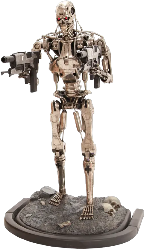 Terminator T 800 Endoskeleton Lifesize Figure Life Size T 800 Png Terminator Png