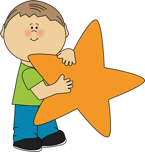 36 Star Student Mrs H Clipart Clipartlook Boy Holding A Star Png Student Clipart Png