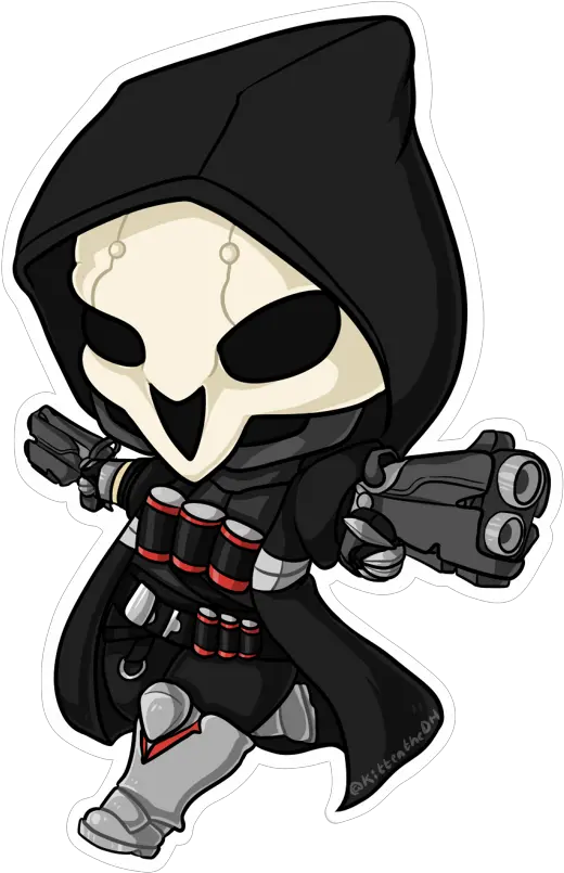 Reaper Drawing Overwatch Chibi Reaper Overwatch Chibi Png Reaper Overwatch Png