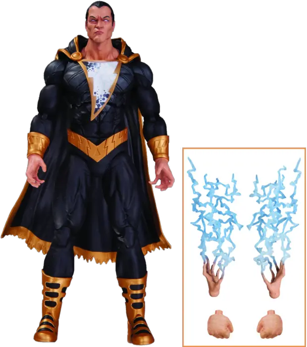 Black Adam Action Figure Dc Collectibles Black Adam Png Dc Icon Action Figures