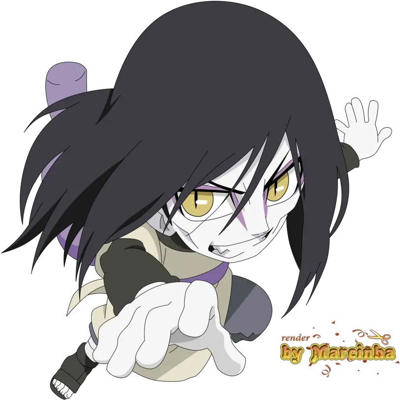 Chibi Orochimaru By Marcinha20 Naruto Sd Rock Lee No Orochimaru Chibi Png Rock Lee Png