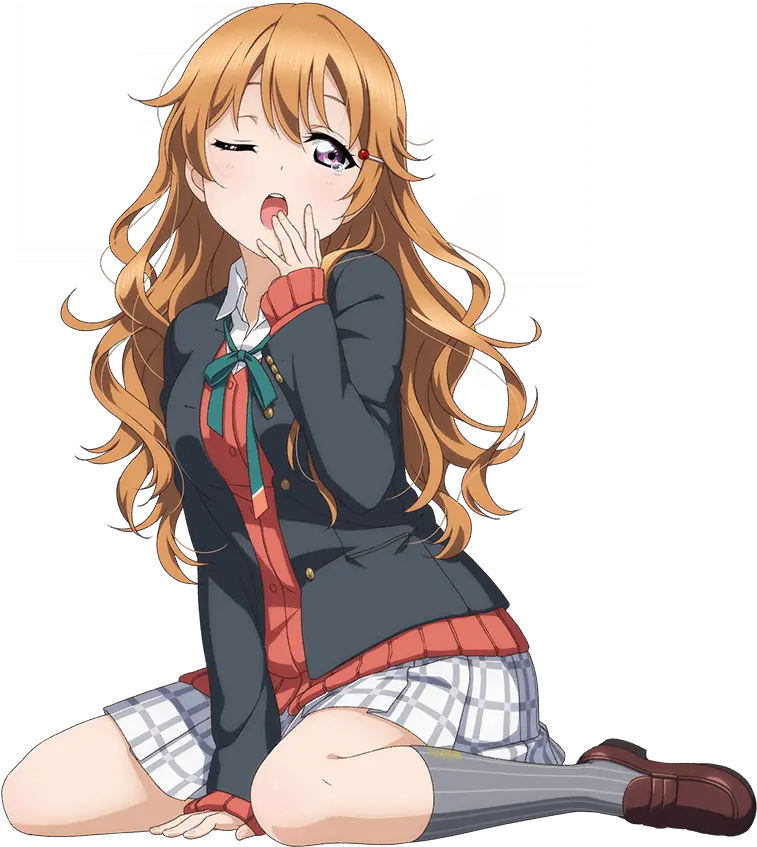 R Konoe Kanata Nijigasaki High Third Year Sleeping Love Live Kanata Render Png Sleeping Beauty Icon