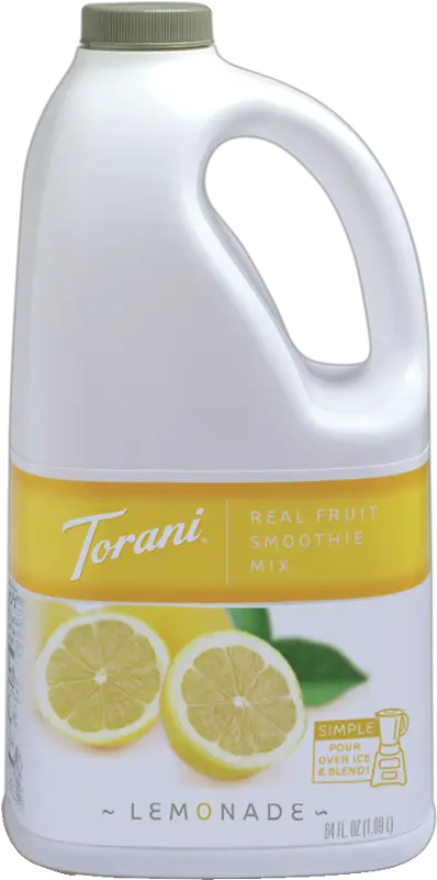 Lemon Fruit Png Lemonade Real Fruit Smoothie Mix Torani Torani Syrup Smoothie Png