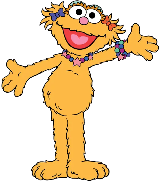 Free Sesame Street Characters Png Clipart Zoe Sesame Street Sesame Street Characters Png