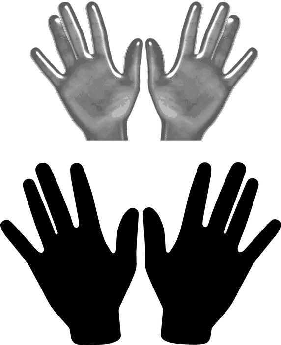 Left And Right Hand Png Transparent Two Hands Clip Art Back Of Hand Png