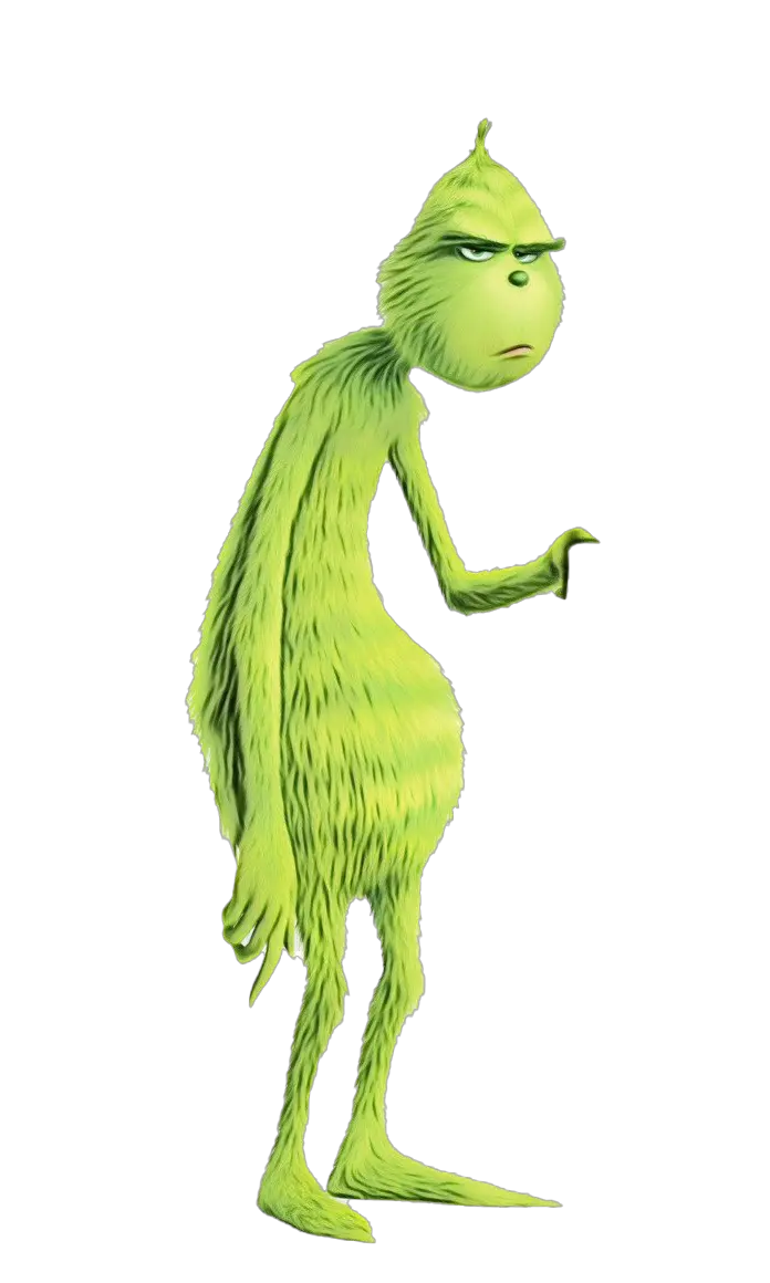 Grinch Hand With Ornament Png