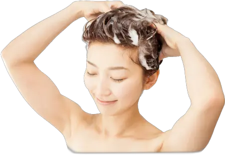 Download Hd Growth Phase Shampoo Lady Hair Shampoo Png Shampoo Hair Women Png Women Hair Png