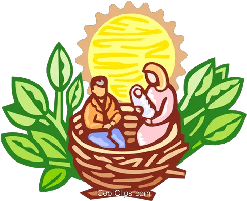 Nativity Scene Royalty Free Vector Clip Art Illustration Steel 25t Bmx Sprocket Png Nativity Scene Png