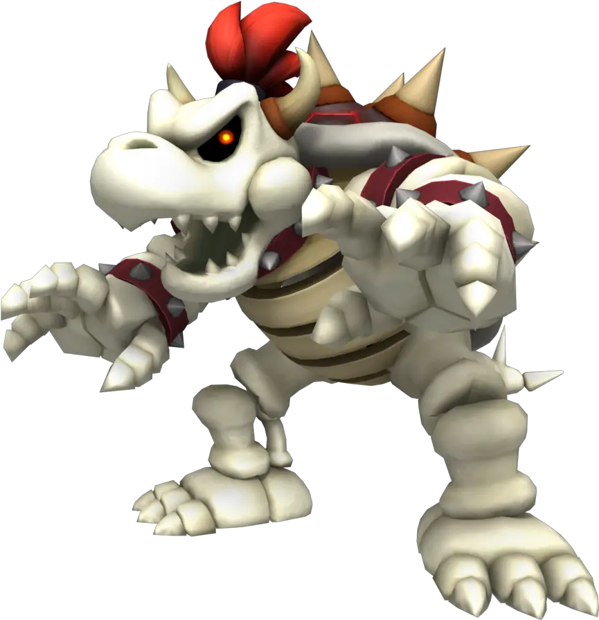 Download Hd Bowser Dry Bowser Transparent Png Image Dry Bowser Png Bowser Png